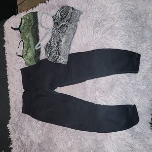 Fashion nova Seamless Gym set  S
